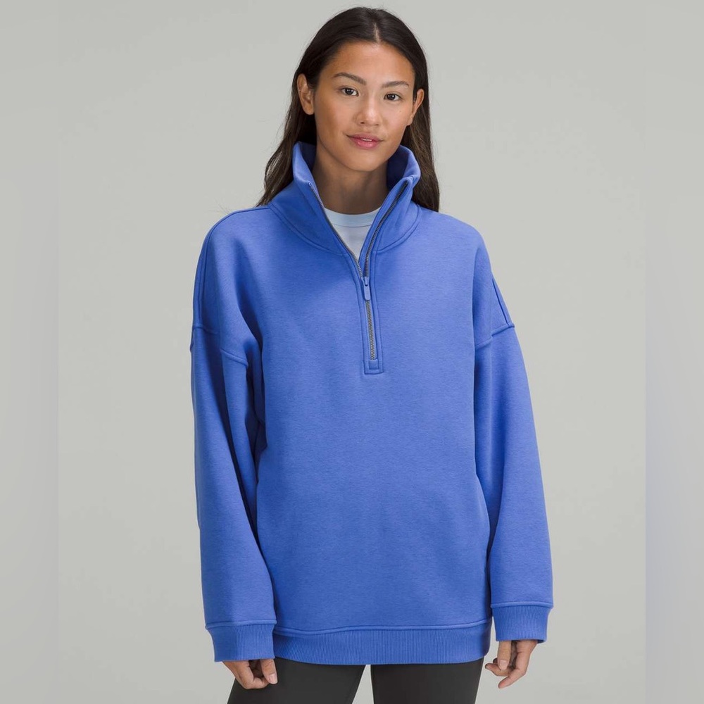 Lululemon Thick Fleece Half-Zip Wild Indigo